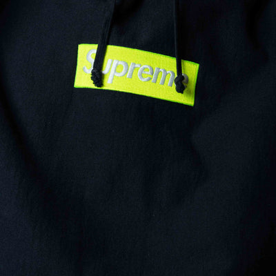 Supreme 2017 Lime Green Box Logo Hoodie