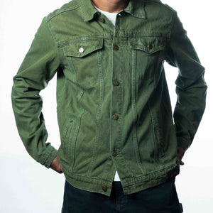 Creative Ideas Netflix Green Denim Jacket