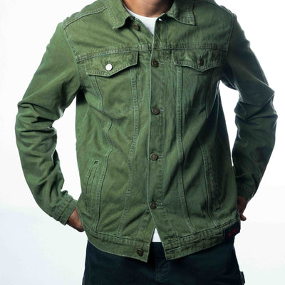 Creative Ideas Netflix Green Denim Jacket
