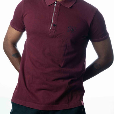 Diesel Red Polo T-Shirt
