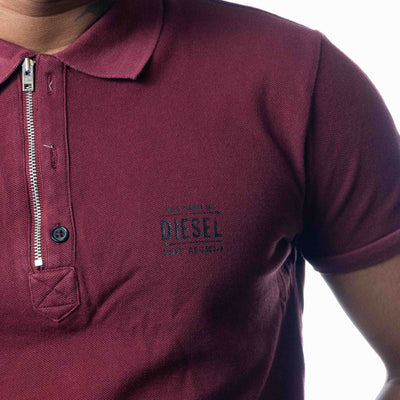 Diesel Red Polo T-Shirt
