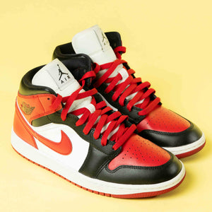Jordan 1 Mid Alternate Bred Toe (Women's)