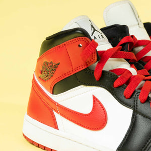 Jordan 1 Mid Alternate Bred Toe (Women's)