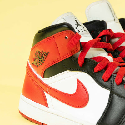 Jordan 1 Mid Alternate Bred Toe (Women's)