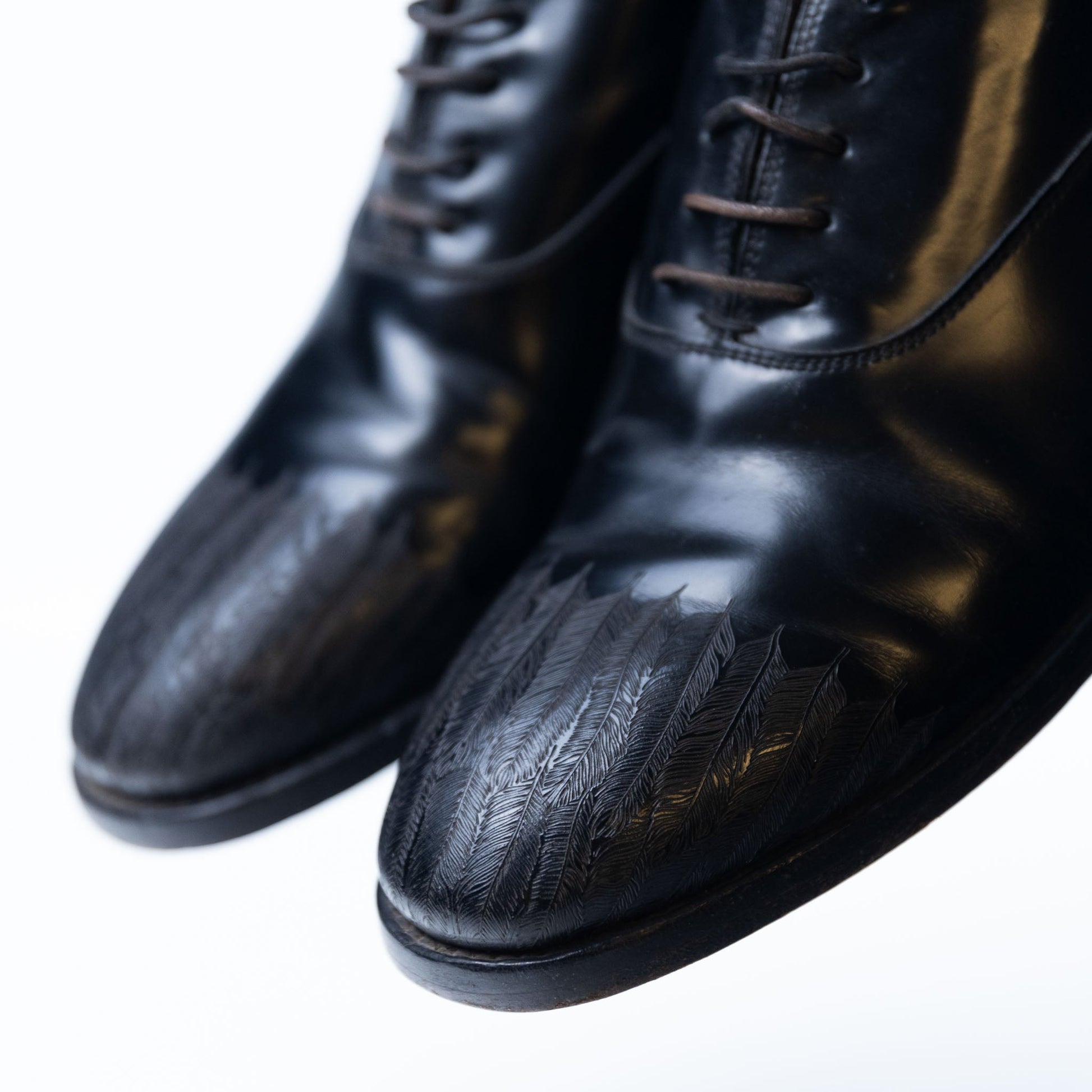 Alexander McQueen Feather Formal Shoes