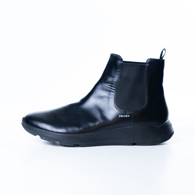 Prada Linea Rossa Leather Boots