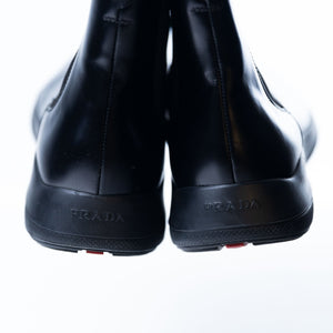 Prada Linea Rossa Leather Boots