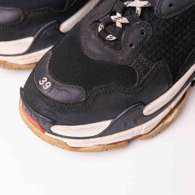 Balenciaga Triple S Sneaker Black Red White