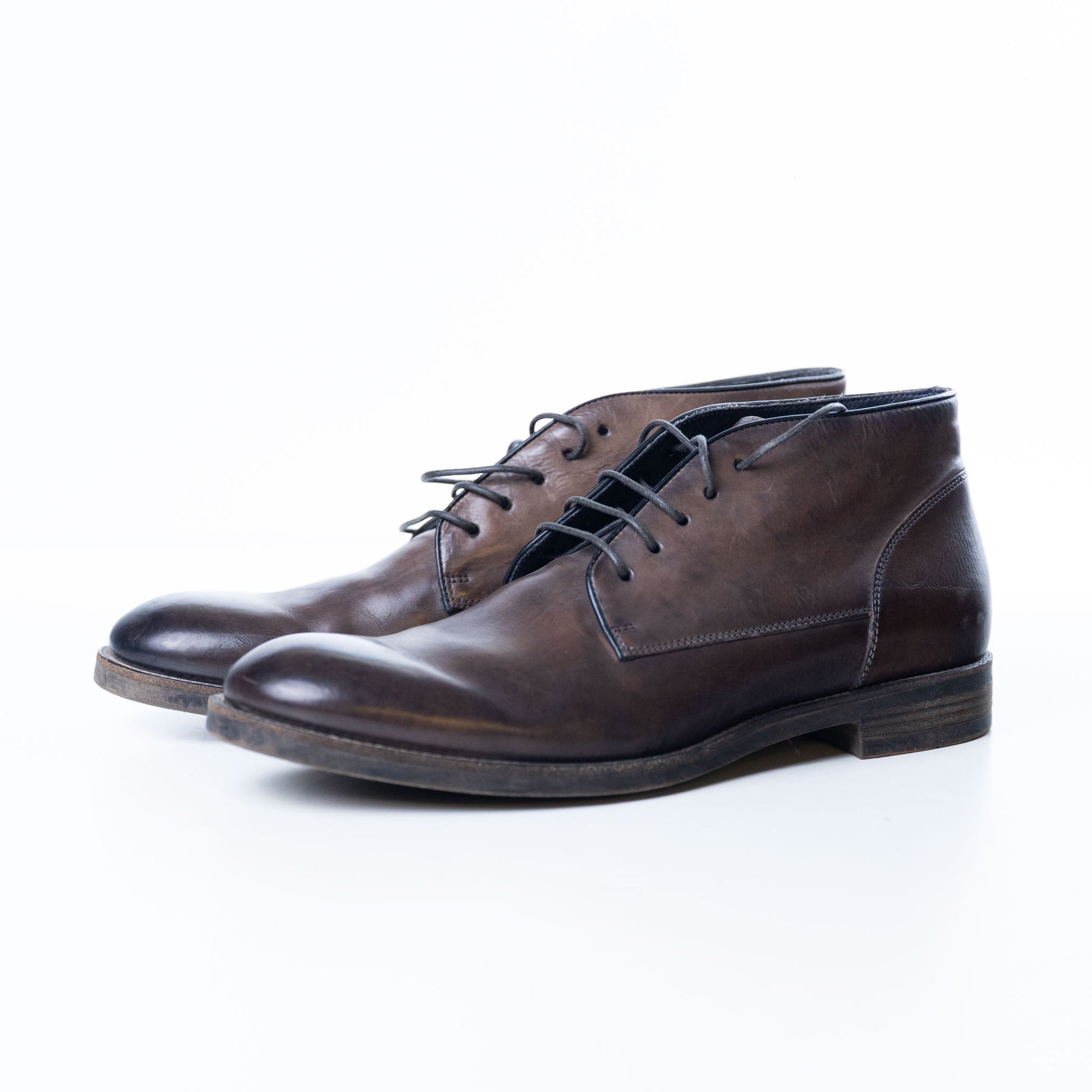 John Varvatos Dark Brown Lace Up