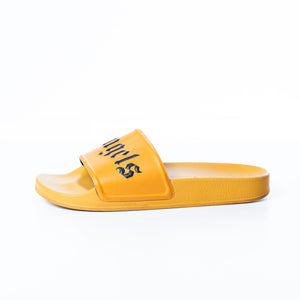 Palm Angels Pool Slides Yellow