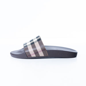 Burberry Brown Love Edition Slides