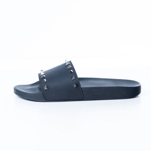 Valentino Rockstud Rubber Sandal