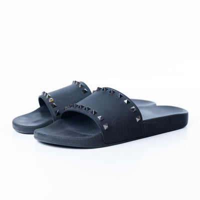 Valentino Rockstud Rubber Sandal