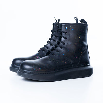 Alexander McQueen Hybrid Lace Up Boot