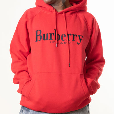 Burberry Of London Red Hoodie