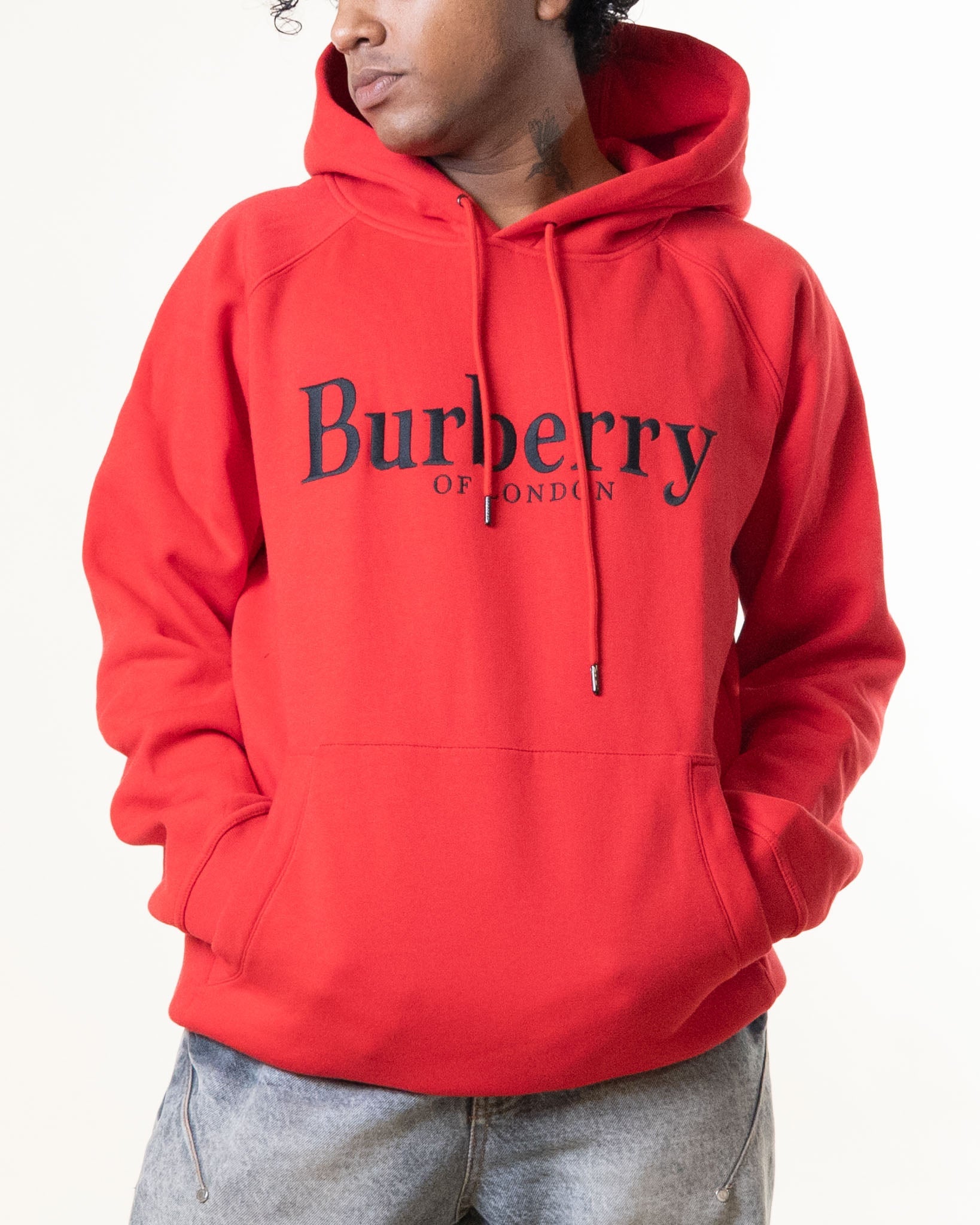 Burberry Of London Red Hoodie