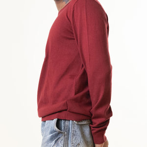 Karl Lagerfeld Maroon Sweater
