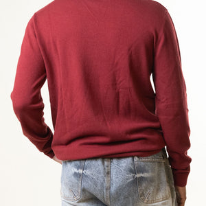 Karl Lagerfeld Maroon Sweater