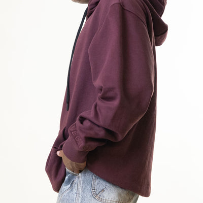 VegNonVeg Burgundy Hoodie & Sweatpants Set