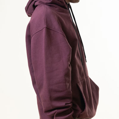VegNonVeg Burgundy Hoodie & Sweatpants Set