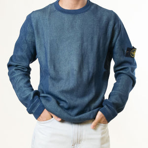 Stone Island Blue Green Pullover