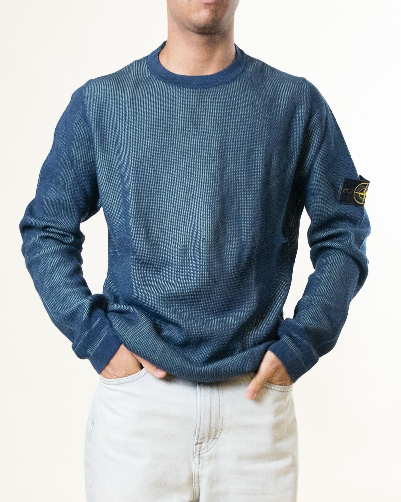 Stone Island Blue Green Pullover