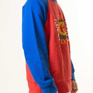 Gucci Red & Blue Raglan Sleeves Tshirt