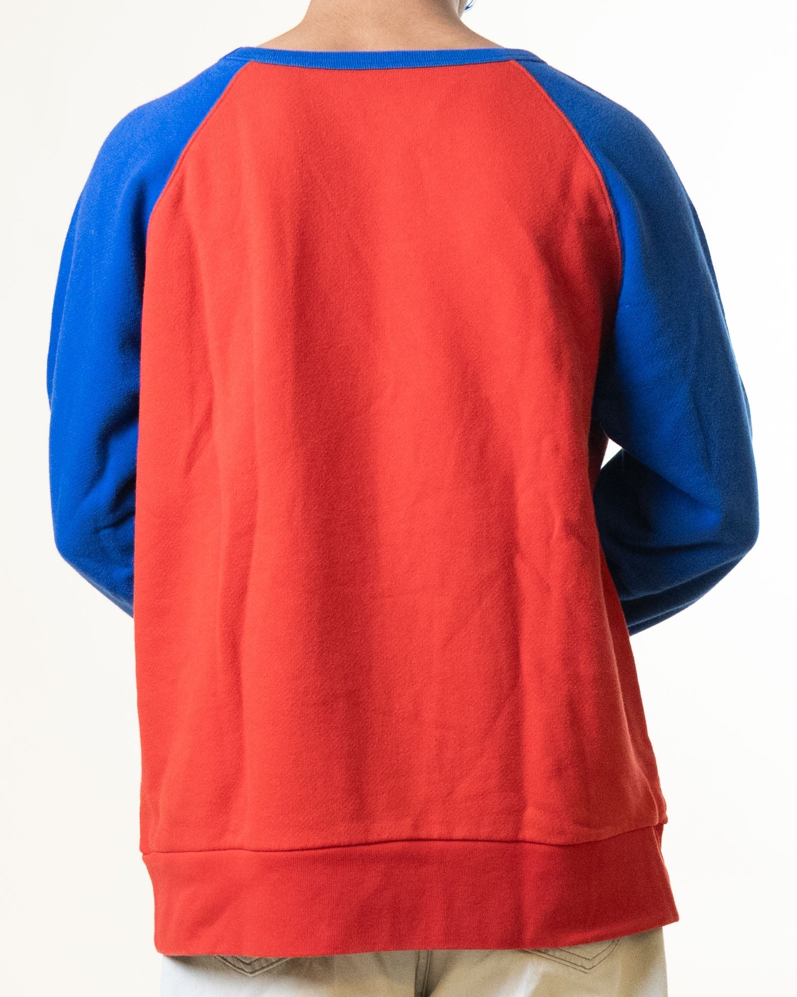 Gucci Red & Blue Raglan Sleeves Tshirt