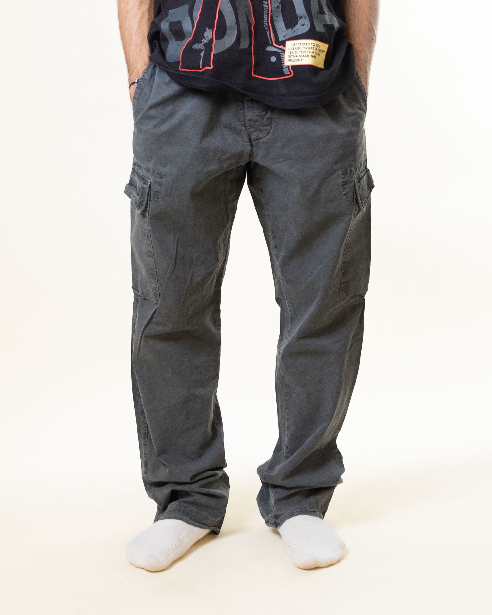James Perse Grey Cargos