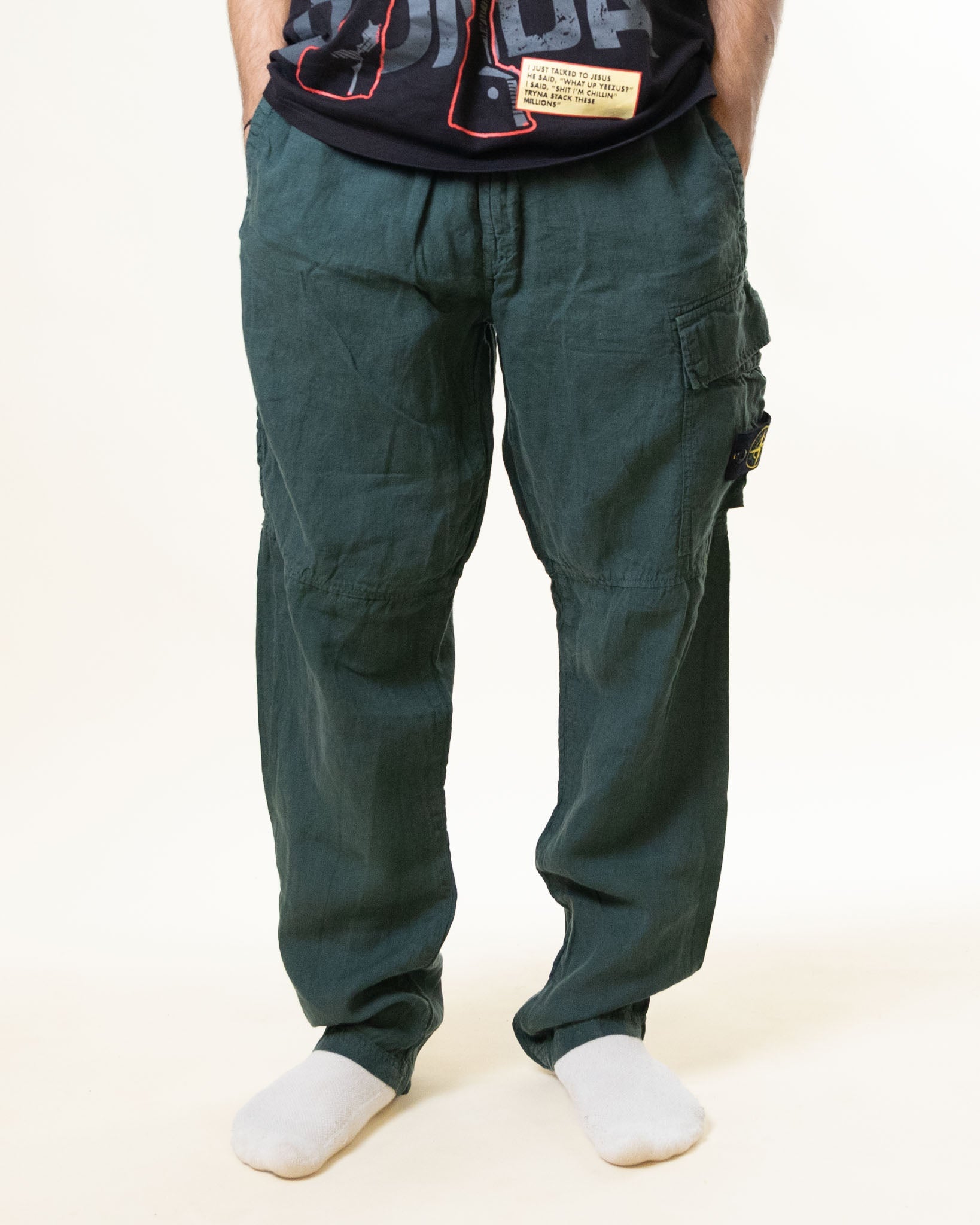 Stone Island Green Trouser