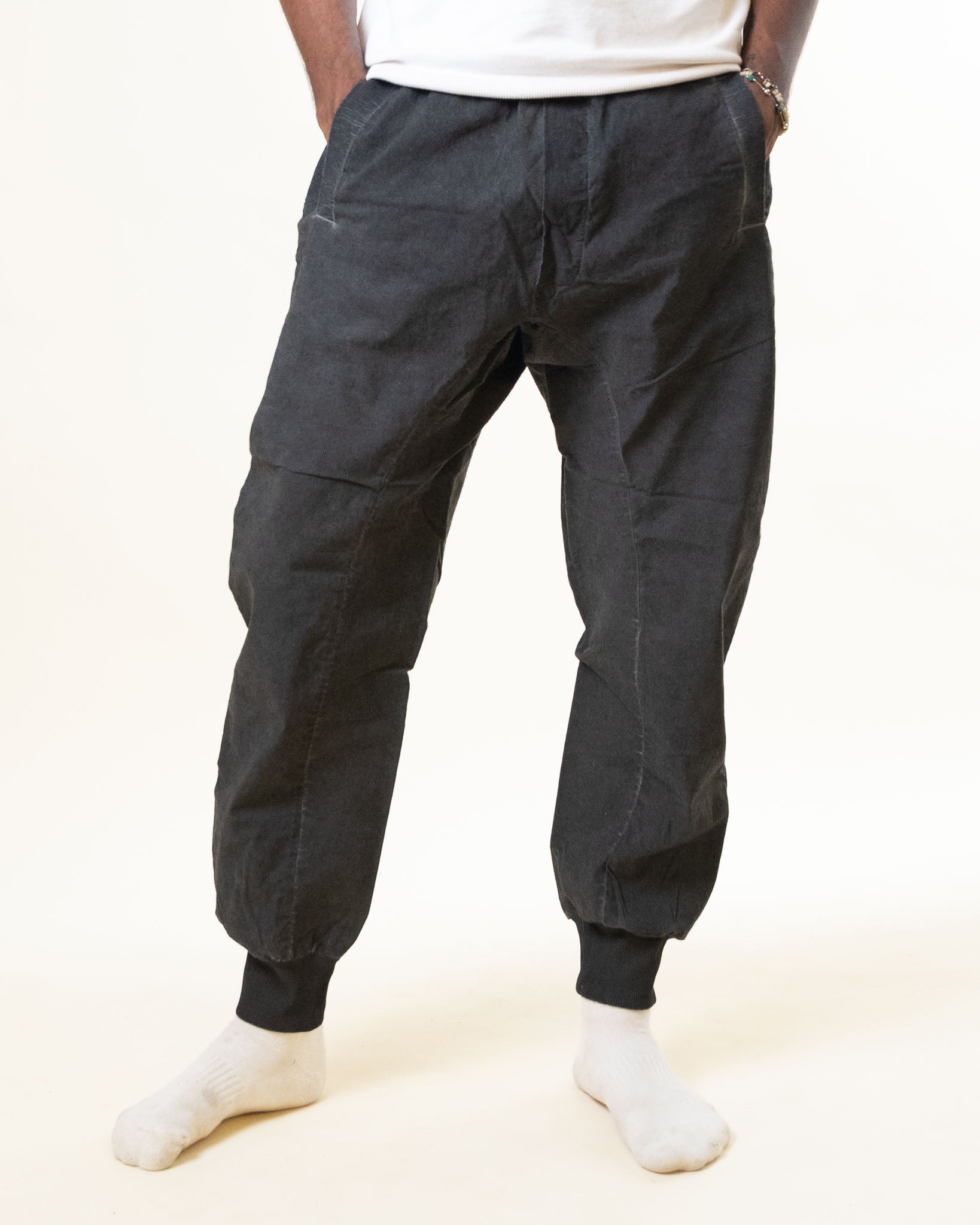 Thom/ Krom Grey Washed Cargos