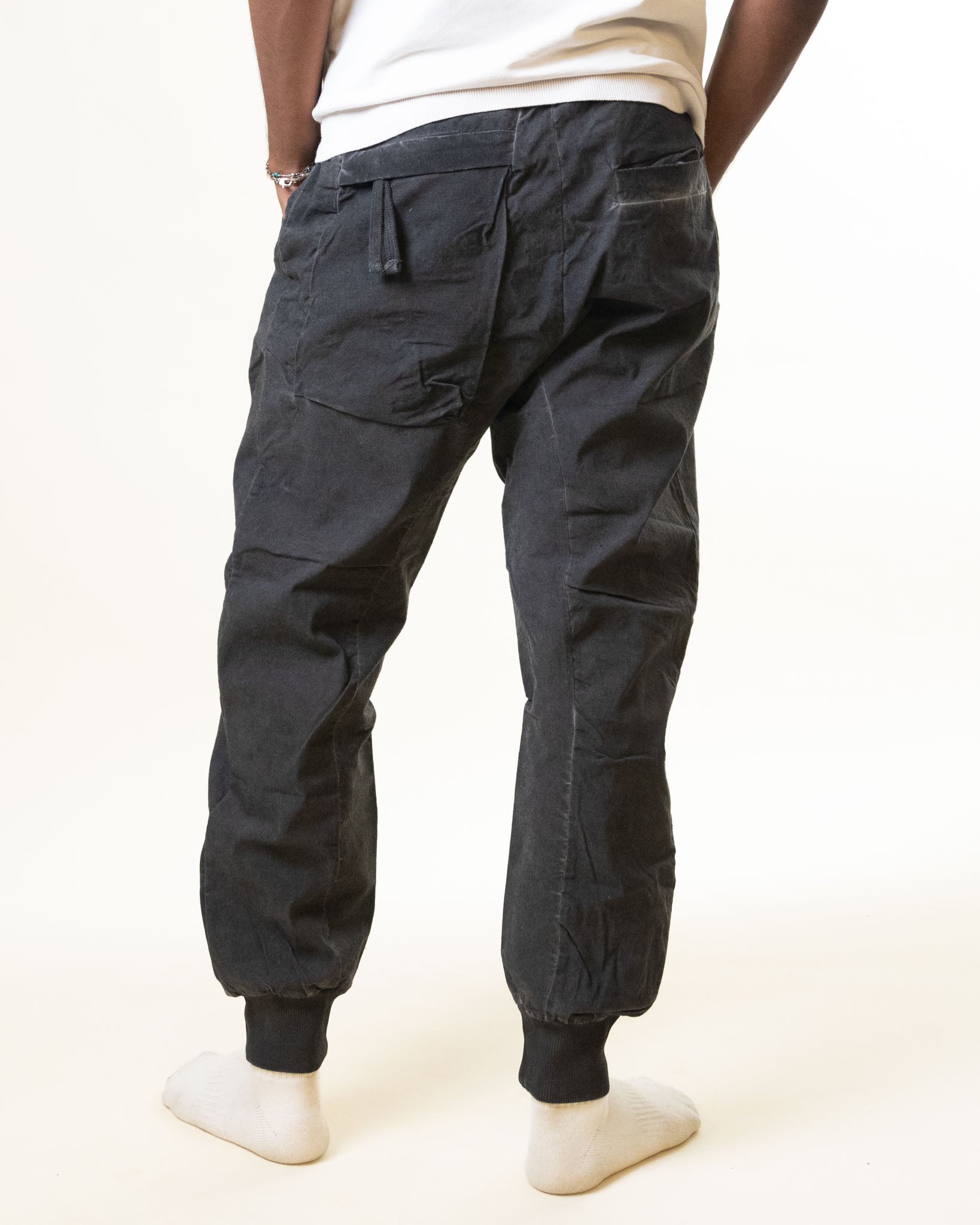 Thom/ Krom Grey Washed Cargos