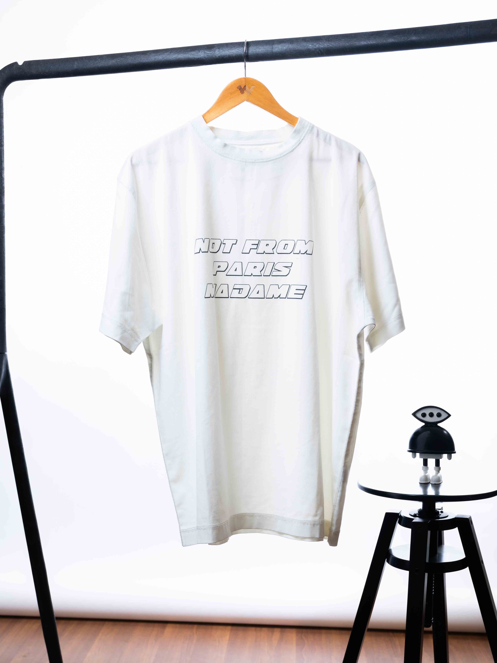 Drole De Monsieur Not From Paris Block Logo T-Shirt