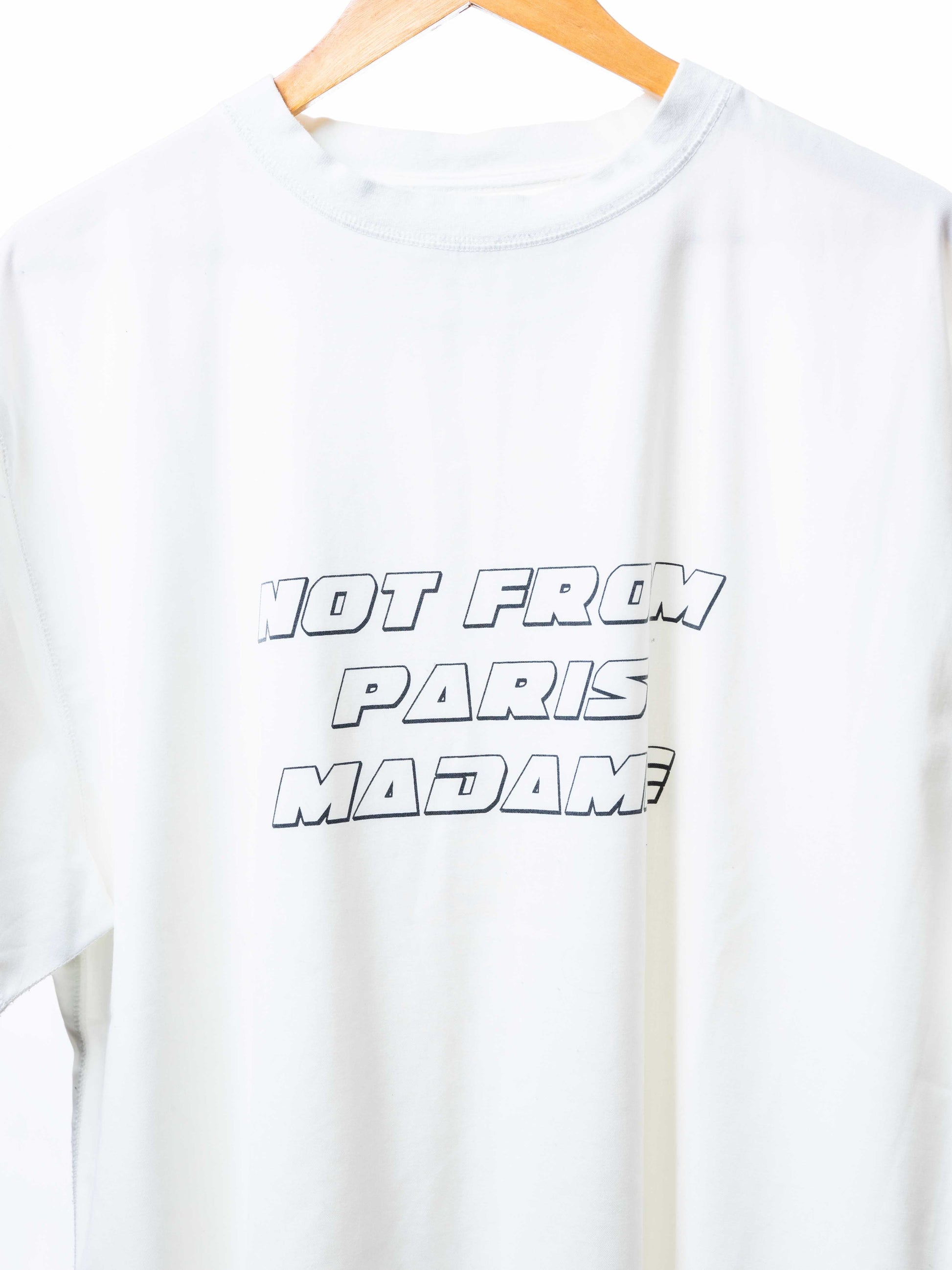 Drole De Monsieur Not From Paris Block Logo T-Shirt