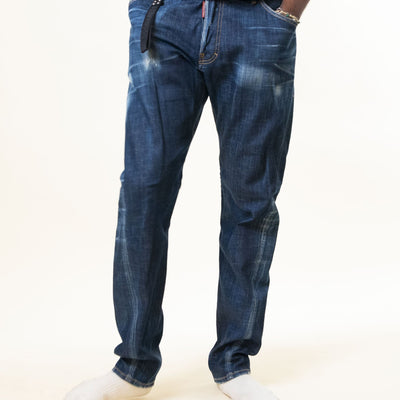 Dsquared Blue Torn Denim