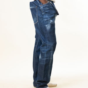 Dsquared Blue Torn Denim
