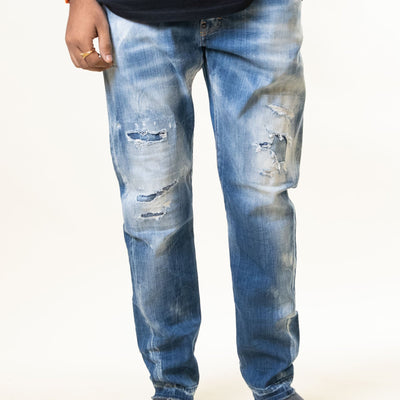 Dsquared Heavily Washed Denim