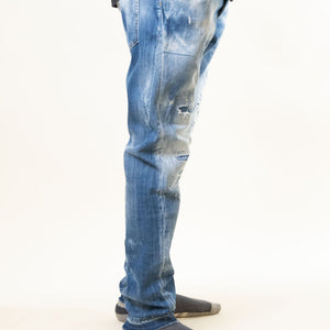 Dsquared Heavily Washed Denim