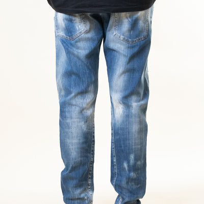 Dsquared Heavily Washed Denim