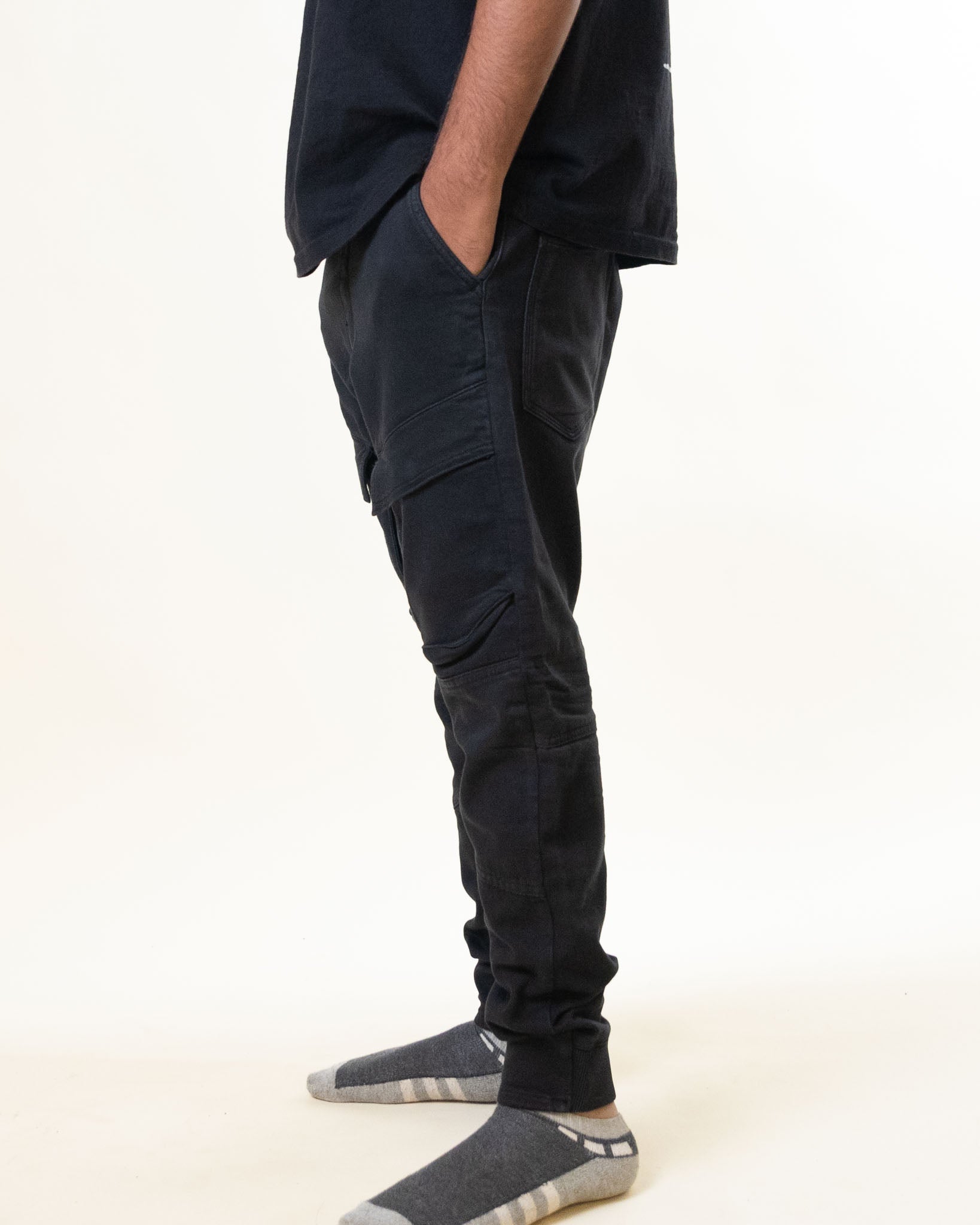 Zara Black Cargos