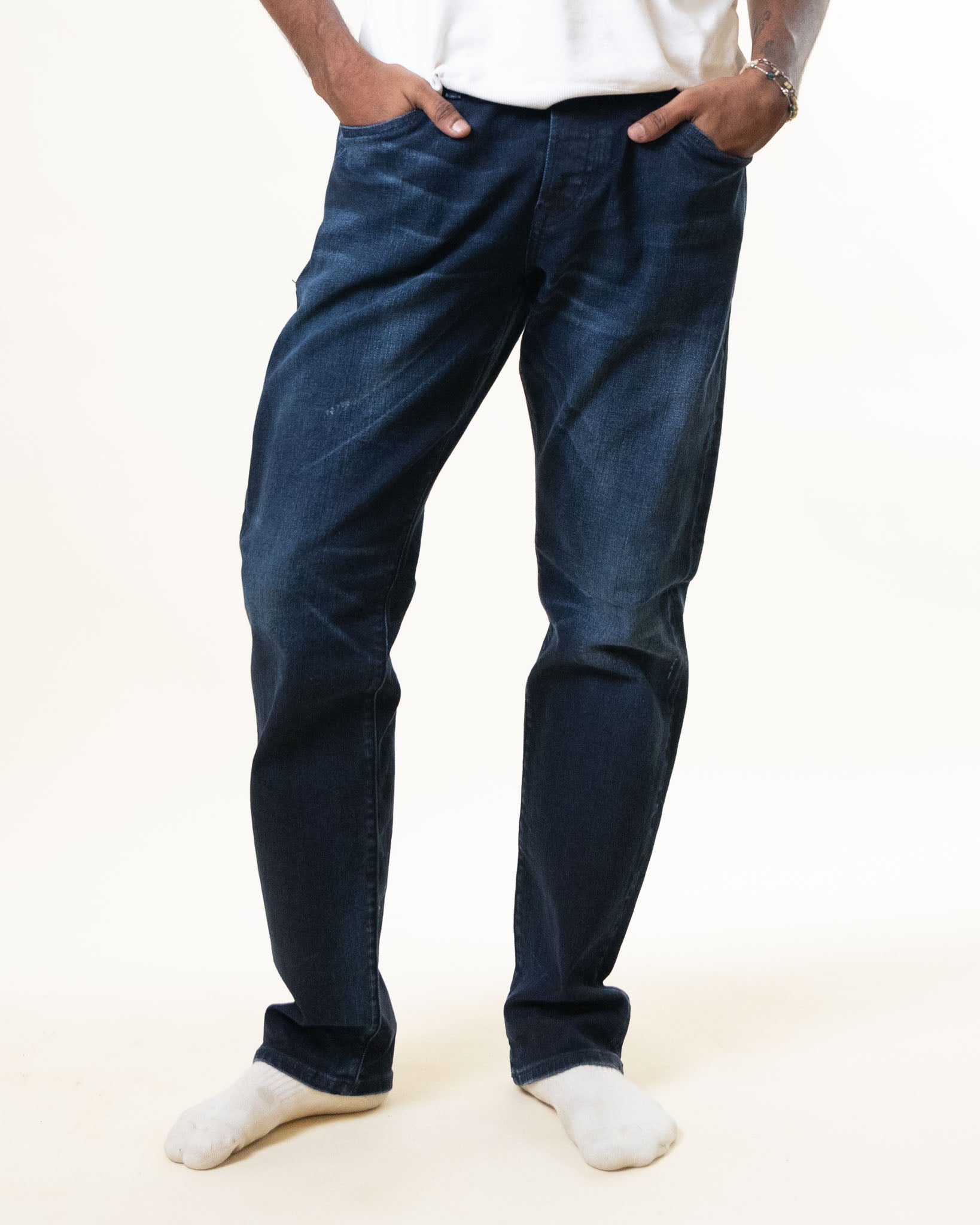 Scotch And Soda Blue Denim
