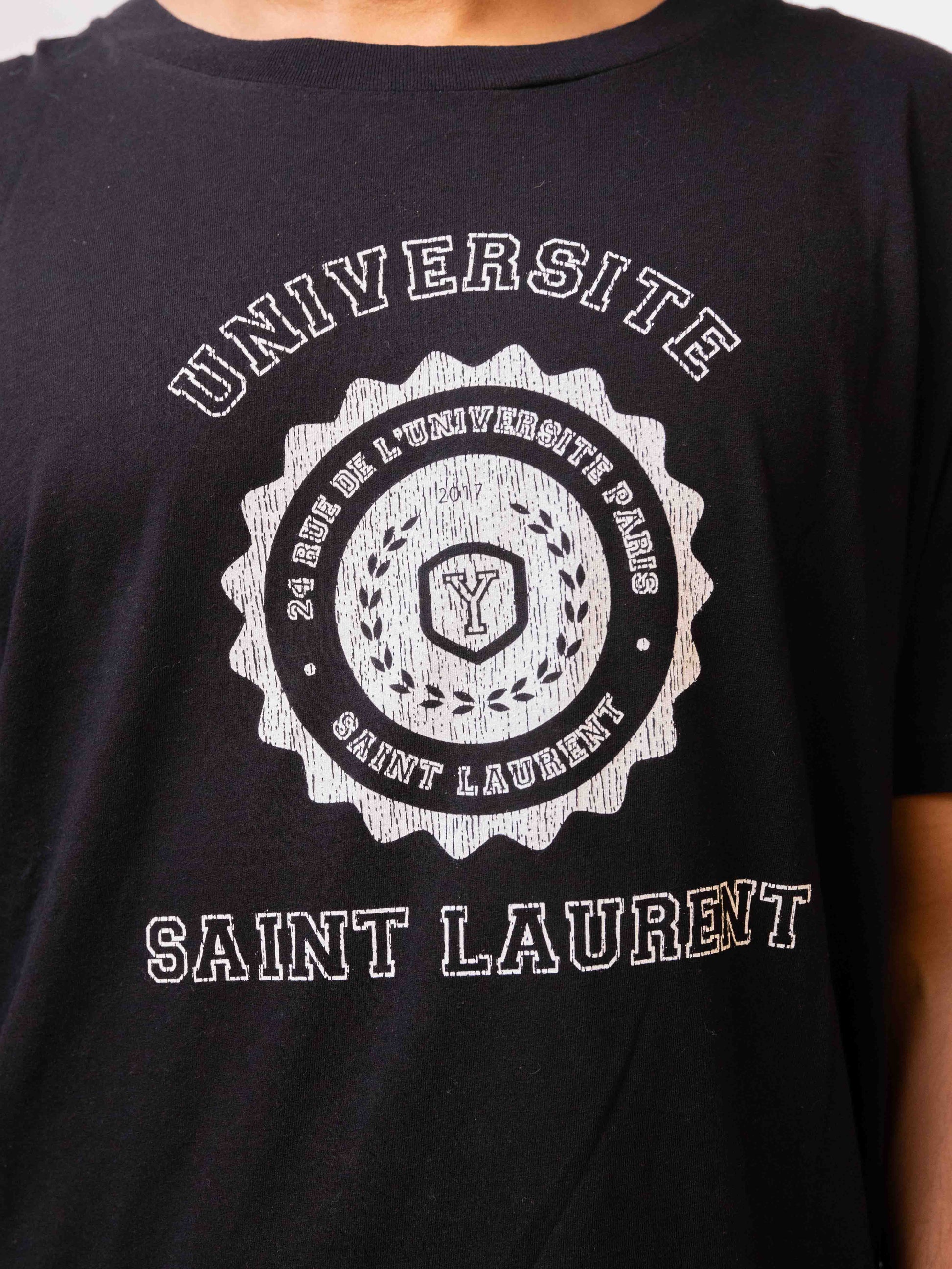 Saint Laurent Paris University T-Shirt