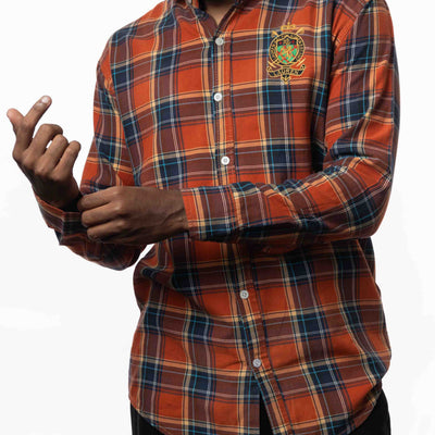 Polo By Ralph Lauren Custom Fit Shirt - Orange