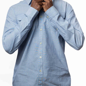 Mossimo Blue Shirt