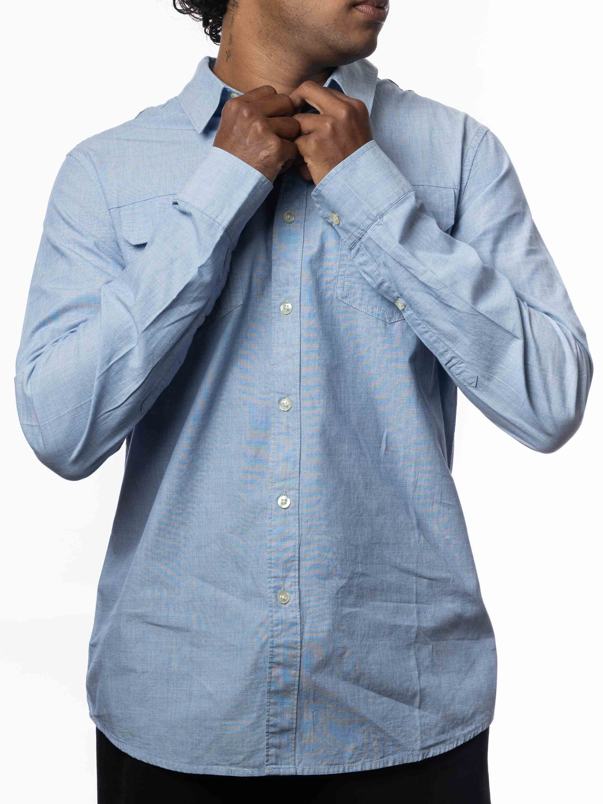 Mossimo Blue Shirt