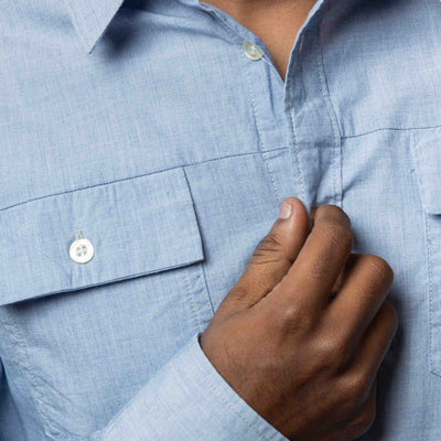 Mossimo Blue Shirt