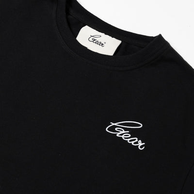 BLACK SIGNATURE TEE