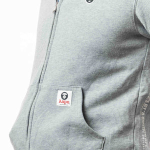 Aape By A Bathing Ape Grey Hoodie