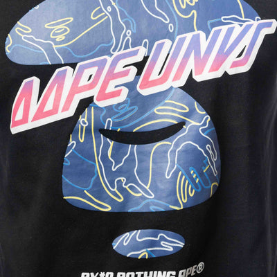 Aape By A Bathing Ape Logo Cotton T-Shirt - Black