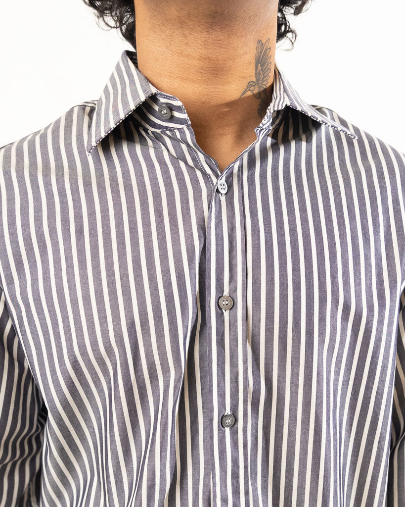 Paul Smith Black & White Strip Shirt